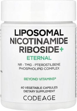 Thumbnail - Codeage, Liposomal Nicotinamide Riboside+, liposomales Nicotinamid-Ribosid+, 60 pflanzliche Kapseln