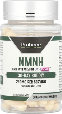 Probase Nutrition, NMNH, 60 Kapseln (125 mg pro Kapsel)