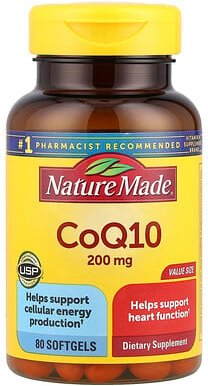 Thumbnail - Nature Made, CoQ10, 200 mg, 80 Weichkapseln