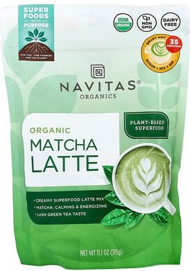Navitas Organics, Bio-Matcha-Latte, 315 g (11,1 oz.)