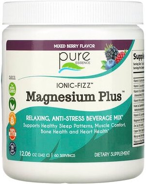 Thumbnail - Pure Essence, Ionic-Fizz, Magnesium Plus, Beerengeschmack, 342 g (12,06 oz.)