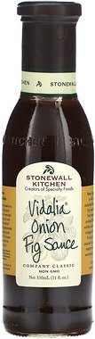 Stonewall Kitchen, Vidalia Onion Fig Sauce, Zwiebel- und Feigensauce, 330 ml (11 fl. oz.)