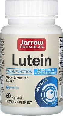 Thumbnail - Jarrow Formulas, Lutein, 20 mg, 60 Weichkapseln