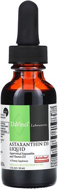 DaVinci Laboratories, Astaxanthin D3 Liquid, Astaxanthin D3 Flüssig, 30 ml (1 fl. oz.)