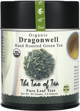 The Tao of Tea, Organic Hand Roasted Green Tea, Dragonwell, handgerösteter Bio-Grüntee, 85 g (3 oz.)