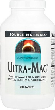 Source Naturals, Ultra-MAG™, 240 Tabletten