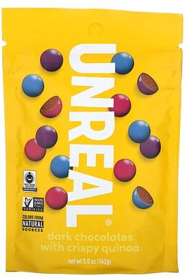 Thumbnail - Unreal, Dunkle Schokolade mit knuspriger Quinoa, 142 g (5 oz.)