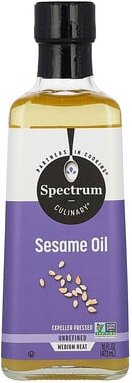 Thumbnail - Spectrum Culinary, Sesamöl, unraffiniert, 473 ml (16 fl. oz.)