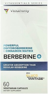 Thumbnail - Vitauthority, Berberine +, Berberin, 60 pflanzliche Kapseln