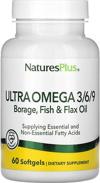 Thumbnail - NaturesPlus, Ultra Omega 3/6/9, 60 Weichkapseln