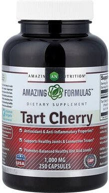 Amazing Nutrition, Tart Cherry, 250 Kapseln (250 mg pro Kapsel)