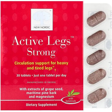 Thumbnail - New Nordic, Active Legs™ Strong, 30 Tabletten