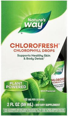 Nature's Way, Chlorofresh®, Chlorophyll-Tropfen, Minze, 59 ml (2 fl. oz.)