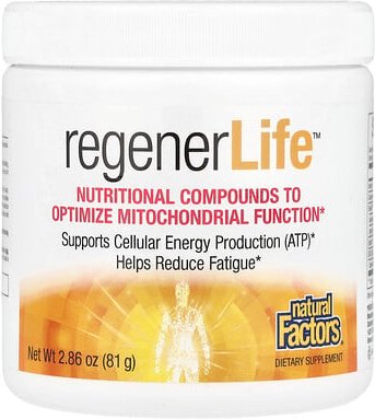 Natural Factors, Regener Life™, unterstützt die zelluläre Energieproduktion, 81 g (2,86 oz.)