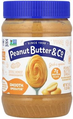 Thumbnail - Peanut Butter & Co., Peanut Butter Spread, Smooth Operator, Erdnussbutteraufstrich, 454 g (16 oz.)