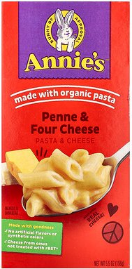 Annie's Homegrown, Pasta und Käse, Penne und Four Cheese, 156 g (5,5 oz.)