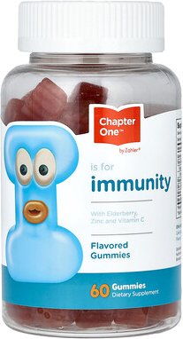 Chapter One, Immunity, With Elderberry, Zinc and Vitamin C, Flavored Gummies, mit Holunder, Zink und Vitamin C, Fruchtgu...