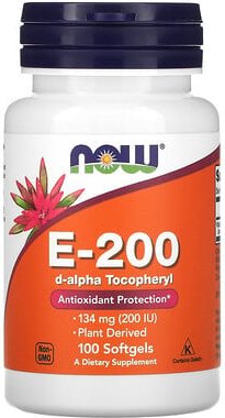Thumbnail - NOW Foods, E-200, 134 mg (200 IE), 100 Weichkapseln