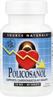 Source Naturals, Policosanol, 10 mg, 60 Tabletten