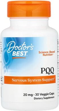 Doctor's Best, PQQ with BioPQQ, PQQ mit BioPQQ, 20 mg, 30 vegetarische Kapseln