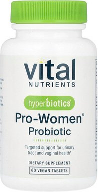 Vital Nutrients, Hyperbiotics®, Pro-Frauen® Probiotikum, 60 vegane Tabletten