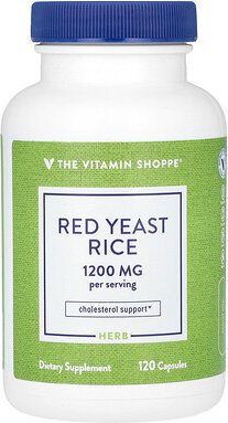 The Vitamin Shoppe, Red Yeast Rice, Rotschimmelreis, 120 Kapseln (600 mg pro Kapsel)
