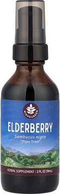 WishGarden Herbs, Elderberry, Holunder, 59 ml (2 fl. oz.)
