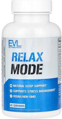 EVLution Nutrition, RelaxMode, 45 vegetarische Kapseln