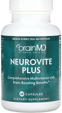 Thumbnail - BrainMD, Neurovite Plus, 120 Kapseln