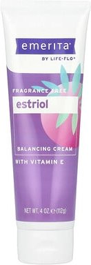 Emerita, Estriol Balancing Cream with Vitamin E, ausgleichende Estriol-Creme mit Vitamin E, ohne Duftstoffe, 112 g (4 oz...