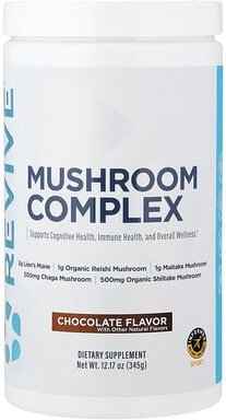 Thumbnail - Revive, Mushroom Complex, Pilzkomplex, Schokolade, 345 g (12,17 oz.)