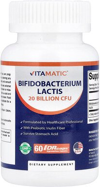 Vitamatic, Bifidobacterium lactis, 60 DRcaps® Hypromellose-Kapseln