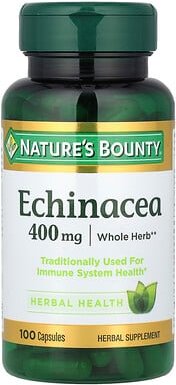 Nature's Bounty, Echinacea, 400 mg, 100 Kapseln