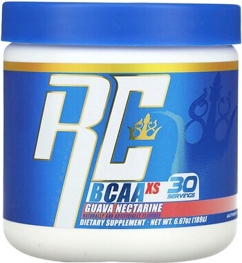 Ronnie Coleman, Vital Edition, BCAA XS, Ergänzungsmittel mit BCAAs, Guave-Nektarine, 189 g (6,67 oz.)