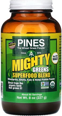 Pines International, Mighty Greens Superfood-Mischung, 227 g (8 oz.)