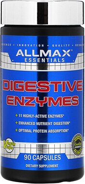 ALLMAX, Essentials, Digestive Enzymes, Verdauungsenzyme, 90 Kapseln