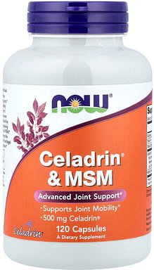 NOW Foods, Celadrin® und MSM, 120 Kapseln