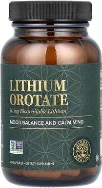 Global Healing, Lithiumorotat, 60 Kapseln (10 mg pro Kapsel)