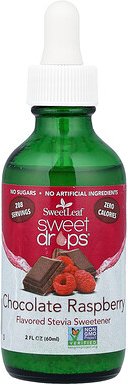 SweetLeaf Stevia, Sweet Drops®, Chocolate Raspberry“, 60 ml (2 fl. oz.)
