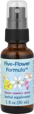Flower Essence Services, Fünf-Blüten-Formel, Blütenessenz-Spray, 1 fl oz (30 ml)