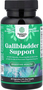 Nature's Craft, Gallbladder Support, Unterstützung der Gallenblase, 60 Kapseln
