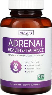 Healths Harmony, Adrenal Health & Balance, Nebennierengesundheit und Gleichgewicht, 120 Kapseln