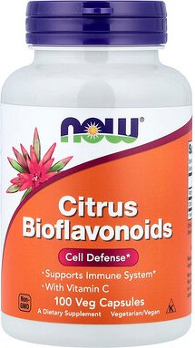 NOW Foods, Zitrus-Bioflavonoide, 100 pflanzliche Kapseln