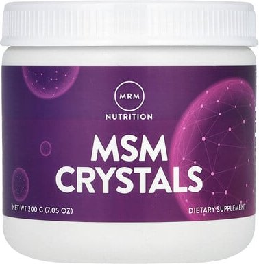 MRM Nutrition, MSM-Kristalle, 1.000 mg, 200 g (7,05 oz.)