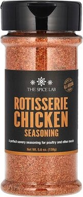 The Spice Lab, Rotisserie Chicken Seasoning, Rotisserie-Hühnchengewürz, 158 g (5,6 oz.)