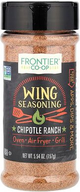 Thumbnail - Frontier Co-op, Wing Seasoning, Chipotle Ranch, Flügelgewürz, Chipotle Ranch, 157 g (5,54 oz.)