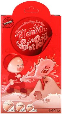 Elizavecca, Witch Piggy, Hell-Pore, Fleckenpflaster gegen Unreinheiten, 44 Pflaster