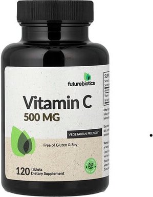 Futurebiotics, Vitamin C, 500 mg, 120 Tabletten