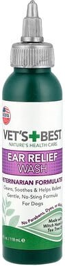 Vets Best, Ear Relief Wash, Ohrenpflege für Hunde, 118 ml (4 fl. oz.)