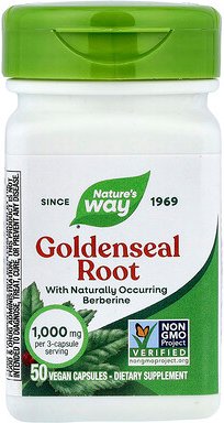 Nature's Way, Yellowseal Root, Gelbwurzelwurzel, 50 vegane Kapseln (333 mg pro Kapsel)